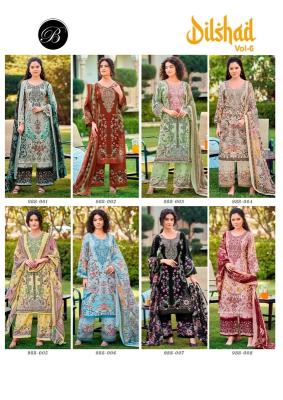 Belliza desginer studio dilshad vol-6 wholesale dealers for dress materials in mumbai